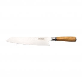 Katana Saya Olivewood Kiritsuke Knife 24cm