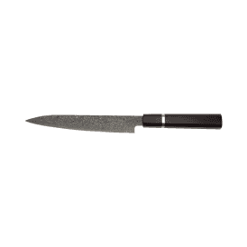 Katana Smoke Carving Knife 20cm Ebony