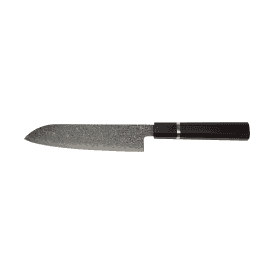 Katana Smoke Santoku Knife 18cm Ebony