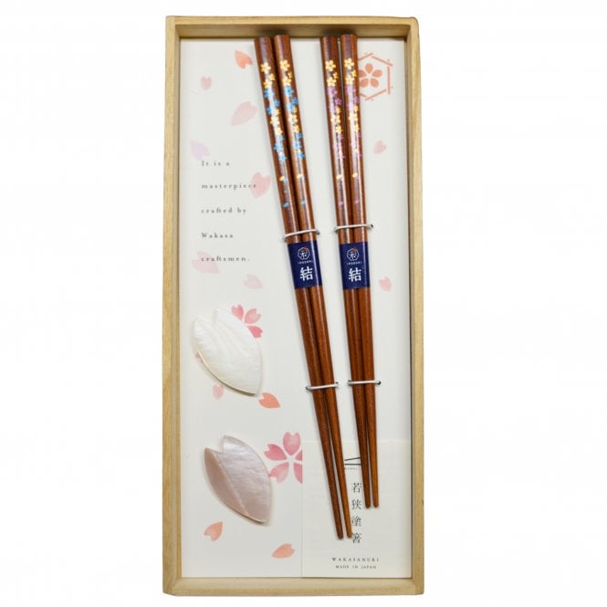 Kawai Murasakura 'Petal' Chopsticks Gift set