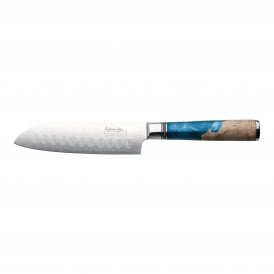 KEB-01 12cm Santoku Knife - Ocean Blue