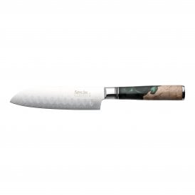 KEG-01 12cm Santoku Knife - Forest Green