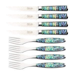 KP-80/8 8 Piece Steak Knife and Fork Set