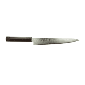 Kyusakichi 69 Layered Damascus  ZA-18 Steel Blade 24cm Sujihiki Knife