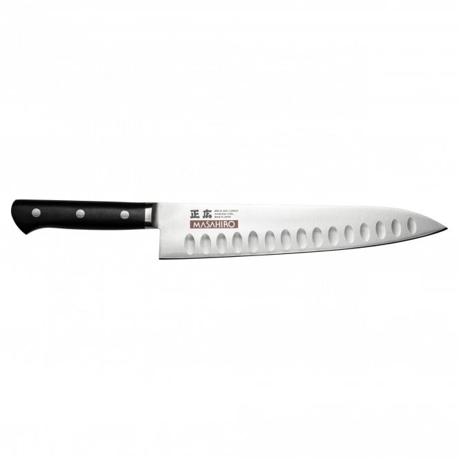 Masahiro MV-H MH-983 Chefs Knife Fluted 27cm