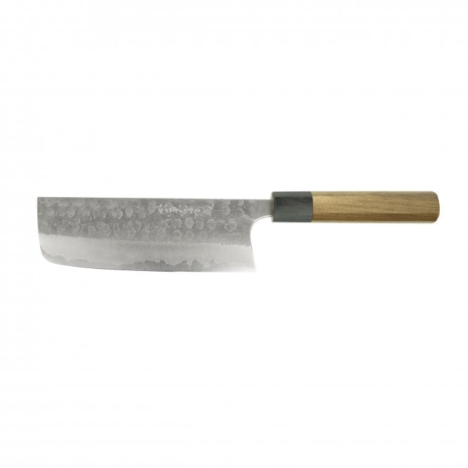 Matsubara Hamono TNK-T165NA-WN Katsuto Tanaka Tsuchime Super Aogami 16.5cm Nakiri Knife