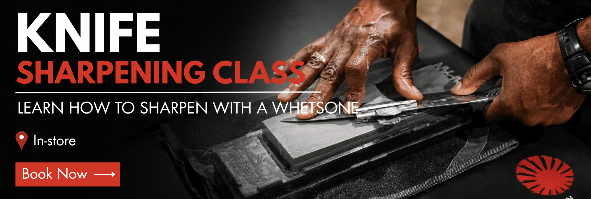 Knife Sharpening Class - Book Now