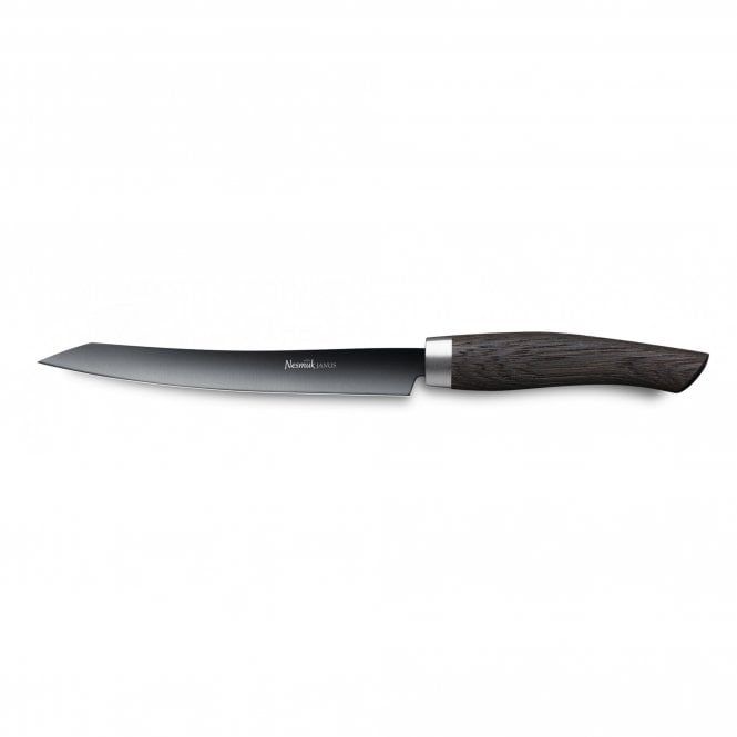 Nesmuk Janus Nesmuk Janus 16cm Slicer with Bog Oak Handle