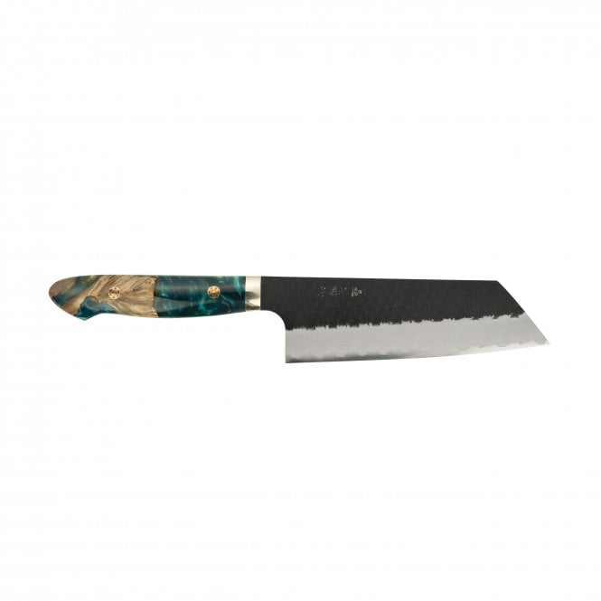 Nigara Hamono Nigara Hamono SG2 Kurouchi Tsuchme Nakiri 180 - Custom Western Handle