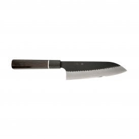 NIGH-02/T-ES Nigara Hamono SG2 Kurouchi Tsuchime 18cm Santoku