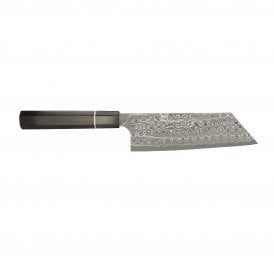 NIGH-03/D-ES Nigara Hamono Damascus SG-2 Nakiri Knife