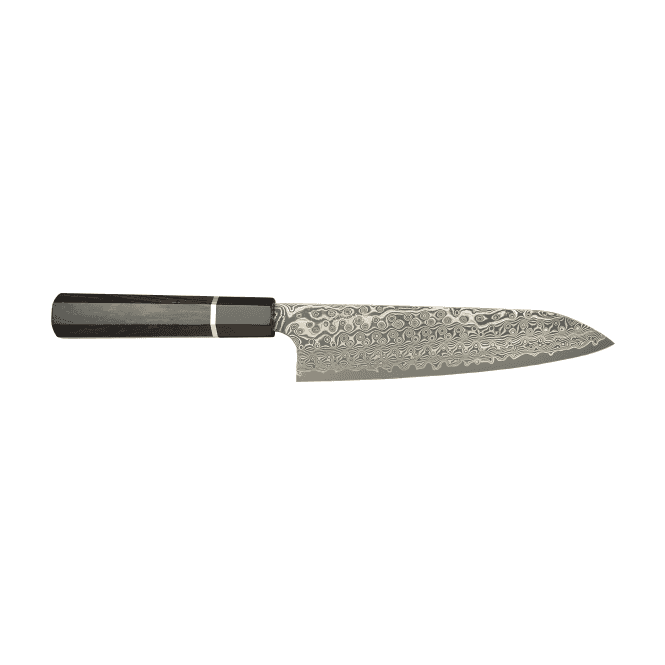 Nigara Hamono NIGH-04/D-ES Nigara Hamono Damascus SG-2 21cm Gyuto Knife