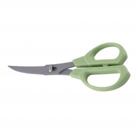 NIK-CU-18G Kitchen Scissors Curvy Green