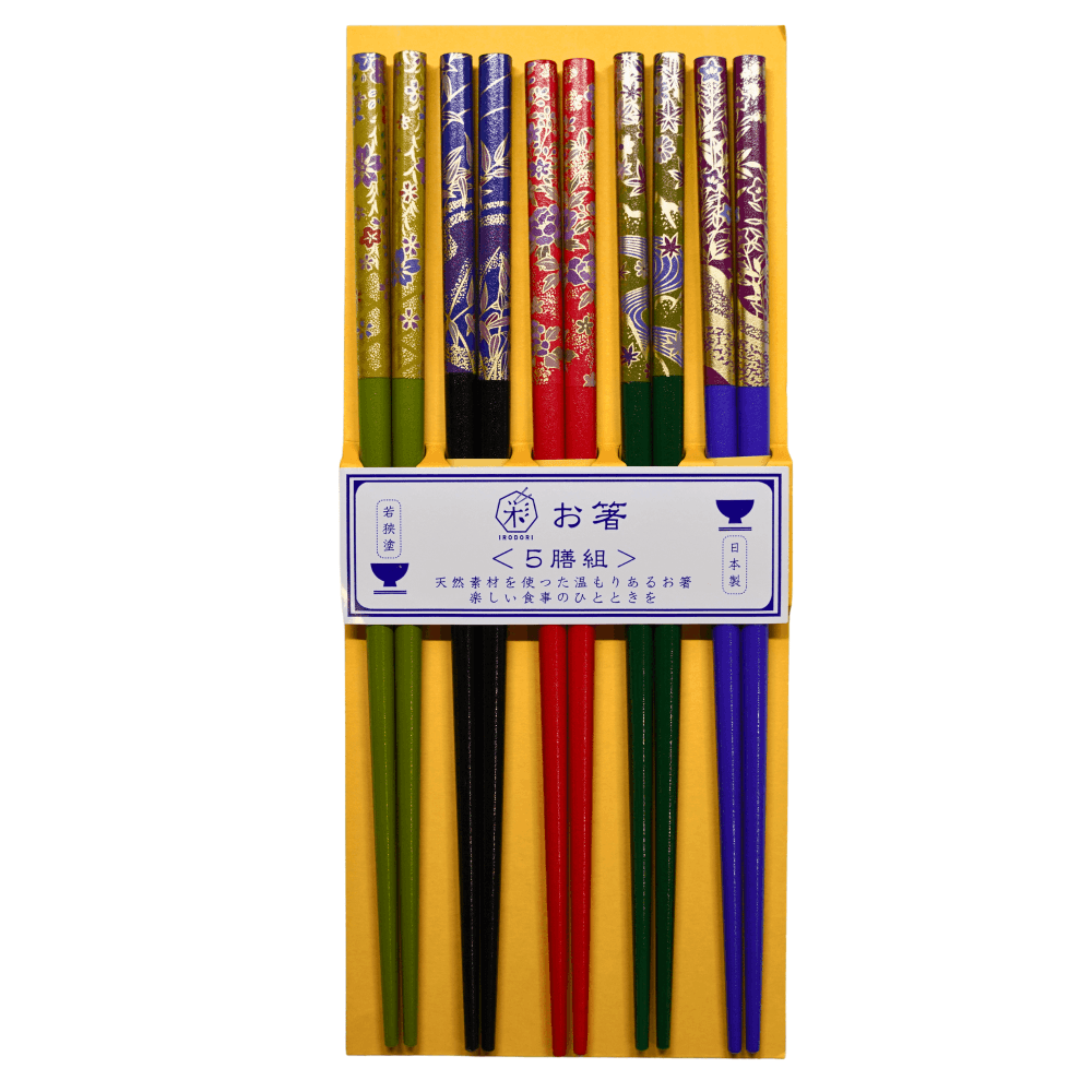 Kawai Nuriyuzen 5 Piece Chopsticks - Utensils from Knives from Japan UK