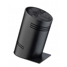 Pro Balance Stainless Steel Knife Block, Black