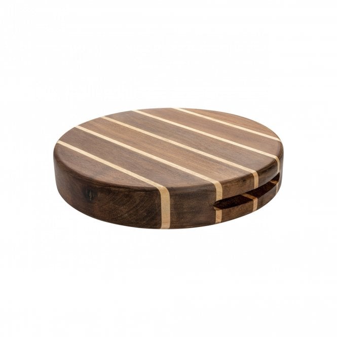 Rockingham Forest Rockingham Forest Extra thick multi-wood round cutting board