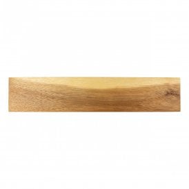 30cm Acacia Magnetic Knife Rack with Wall Fixings