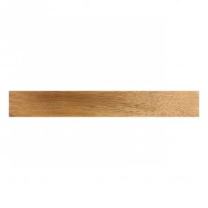 Rockingham Forge 45cm Magnetic Acacia Wood Knife Rack with Wall Fixings