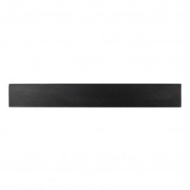 45cm Magnetic Rubber Wood Knife Rack with Wall Fixings, Cherry Black