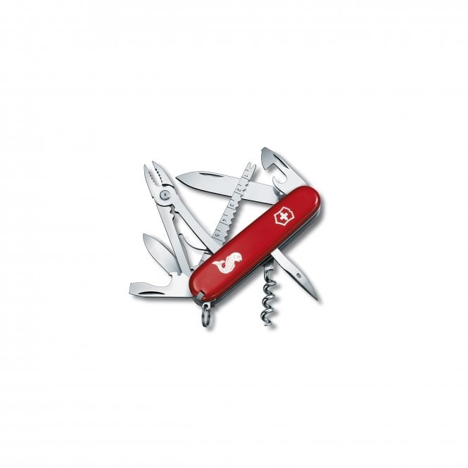 Swiss Army Knives Angler, 91 mm, red