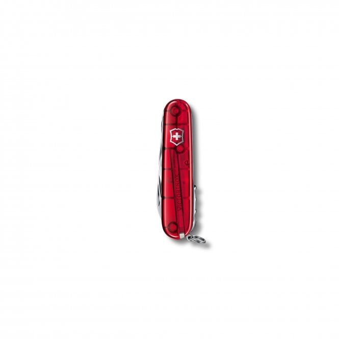 Swiss Army Knives Huntsman, 91 mm, red transparent