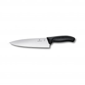 Chef's knife, 20cm, Straight, Black