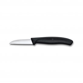 Paring Knife, 6cm, Straight, Black