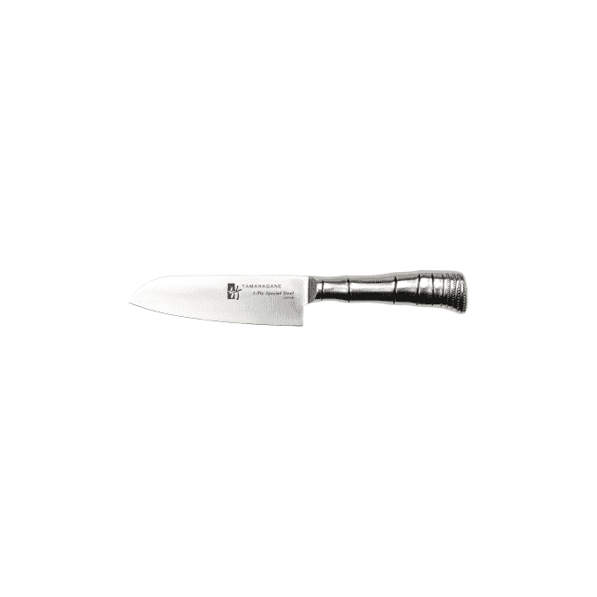 Tamahagane Bamboo TK-1129 Santoku Knife 12cm