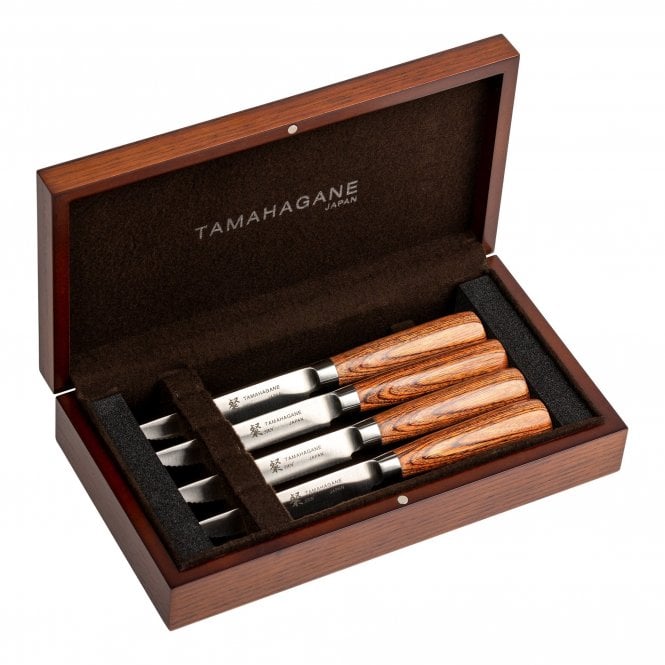 Tamahagane San SN-4123 4 Piece Steak Knife Set