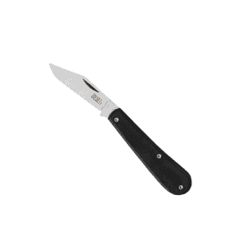 Clip Blade Pocket Knife â€“ Black Handle