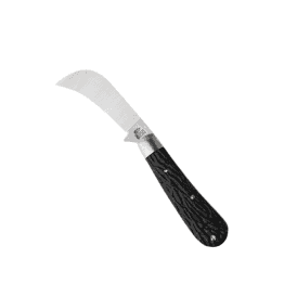 Full Pruner Pocket Knife â€“ Black Imitation Stag