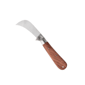 Hardwood Handle Full Pruner Pocket Knife