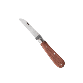 Hardwood Handle Lambfoot Pocket Knife