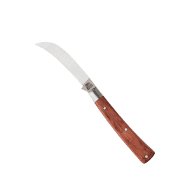 Hardwood Handle Peach Pruner Pocket Knife