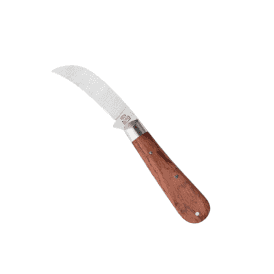 Hardwood Handle Pruner Pocket Knife