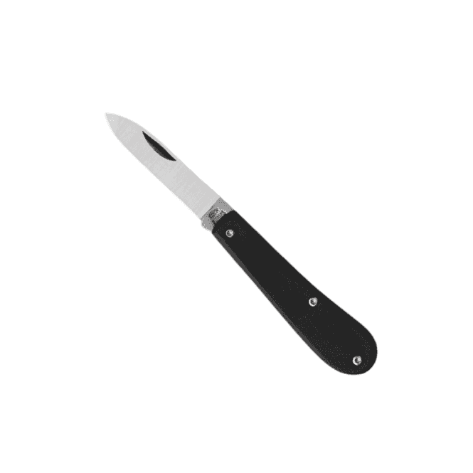 Taylors Eye Witness Spear Blade Pocket Knife â€“ Black Handle
