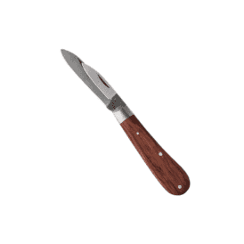 Twin Blade Pocket Knife â€“ Spearpoint & Penknife Blade | Hardwood Handle