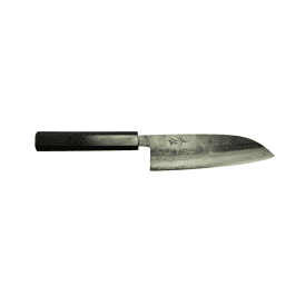 Tosa Knives - Santoku (165mm) Aogami Kurouchi Damascus