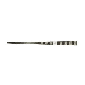TSUCHI-CL161 Chopsticks 240mm Ichimatsu Silver