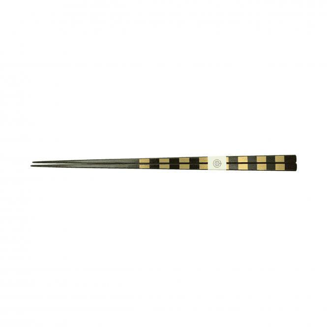 Tsuchinao Chopsticks TSUCHI-CL162 Chopsticks 240mm Ichimatsu Gold