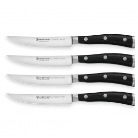 Wusthof Classic Ikon Steak Knife Set with 4 Knives