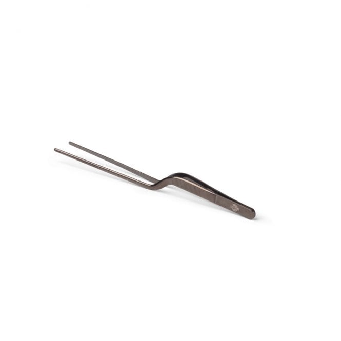 Yakiniku Curved BBQ Tweezers – Japanese Stainless Steel Grill Tweezers 500505