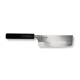 Yoshimi Kato - Nakiri (165mm) SG2 Hammered Finish 