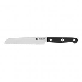 Utility knife 13 cm, serrated edge